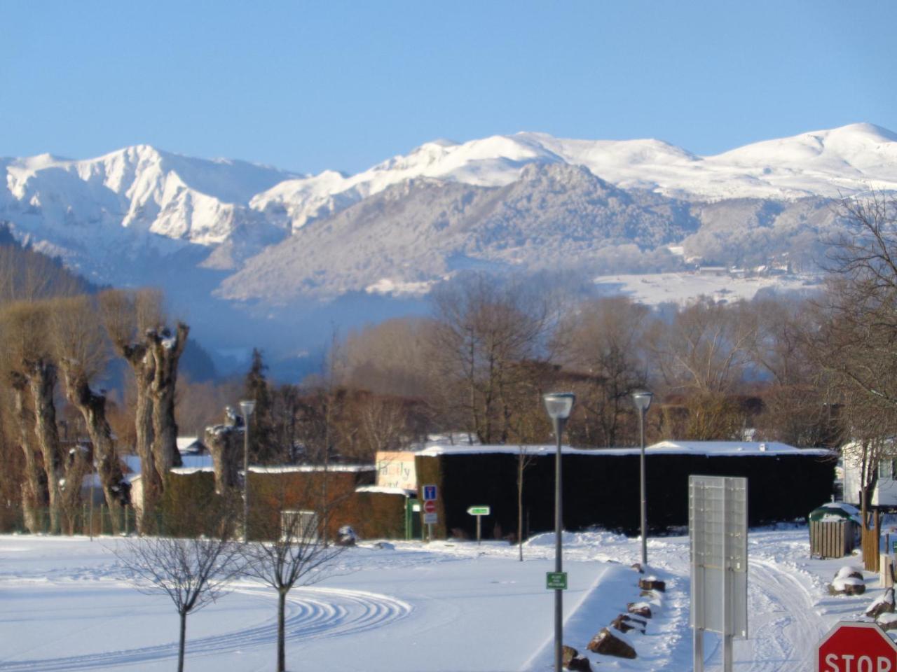 Hotel Logis Le Beau Site Chambon-sur-Lac Exterior foto